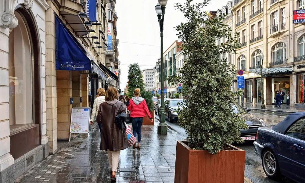 Übernachten an der Avenue Louise, Brüssel