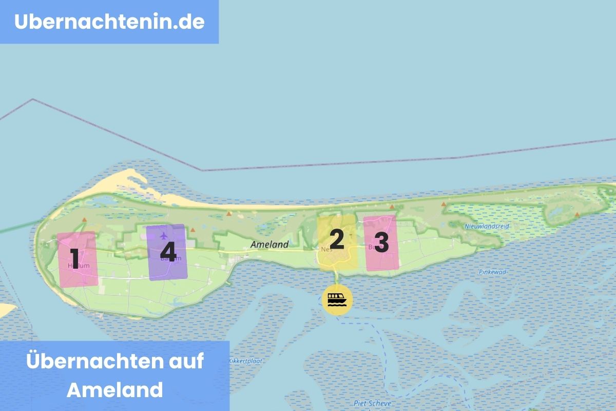 Übernachten auf Ameland