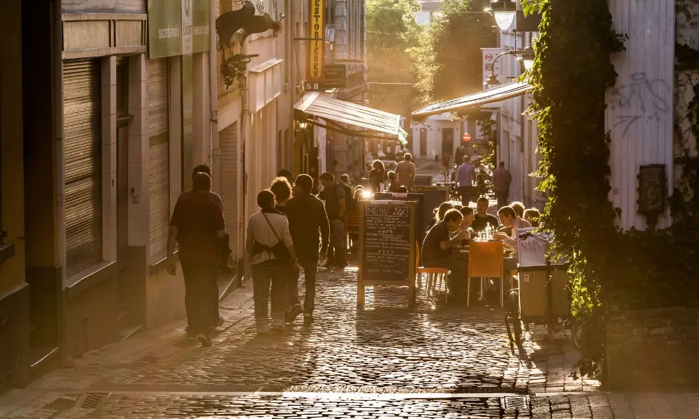 Übernachten im Les Marolles, Brüssel