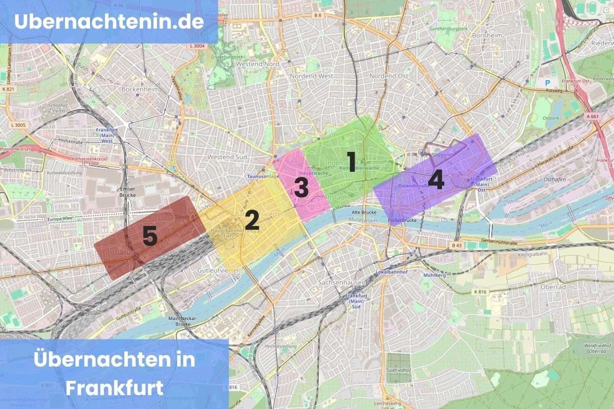 Übernachten in Frankfurt