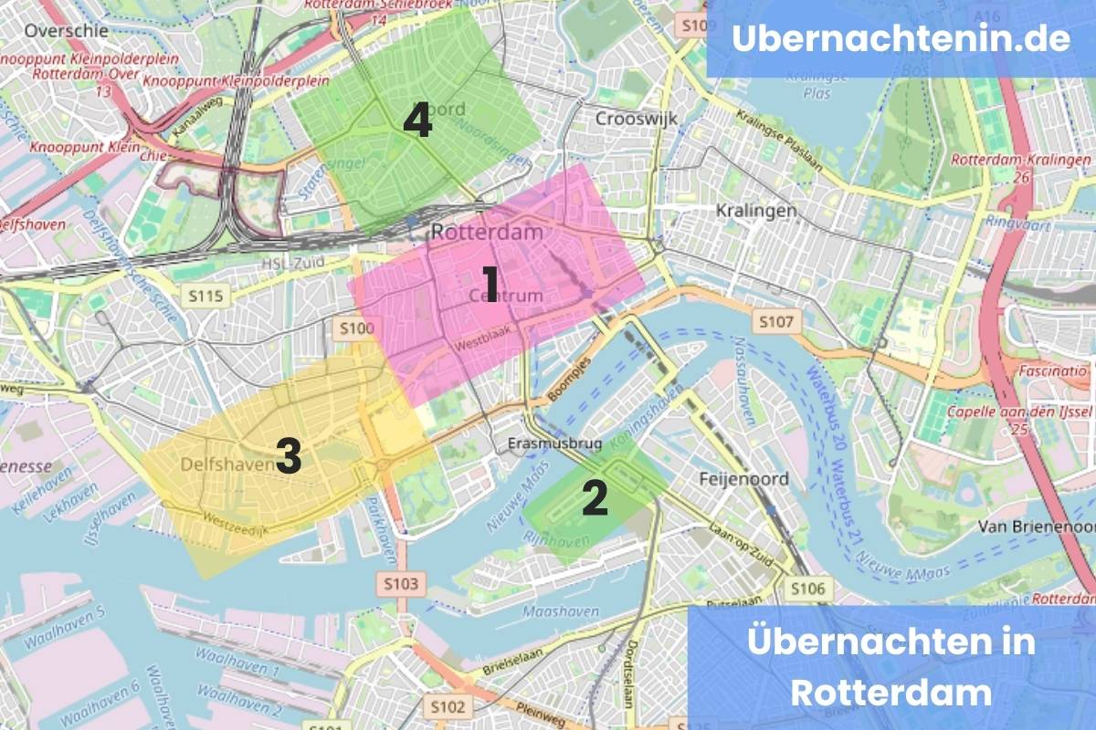 Übernachten in Rotterdam