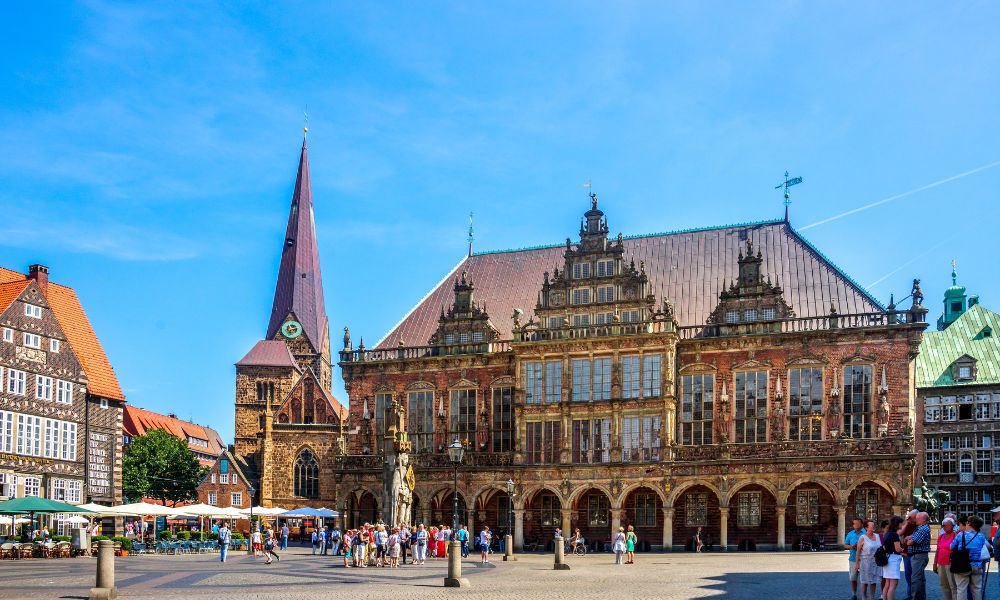 Übernachten in der Altstadt, dem Zentrum von Bremen