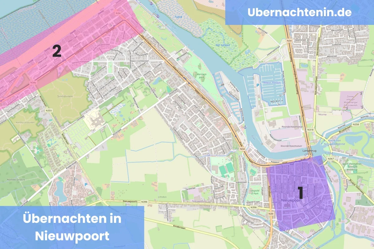 Ubernachten in Nieuwpoort